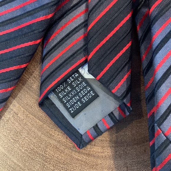 Mens silk tie - Picture 2 of 3